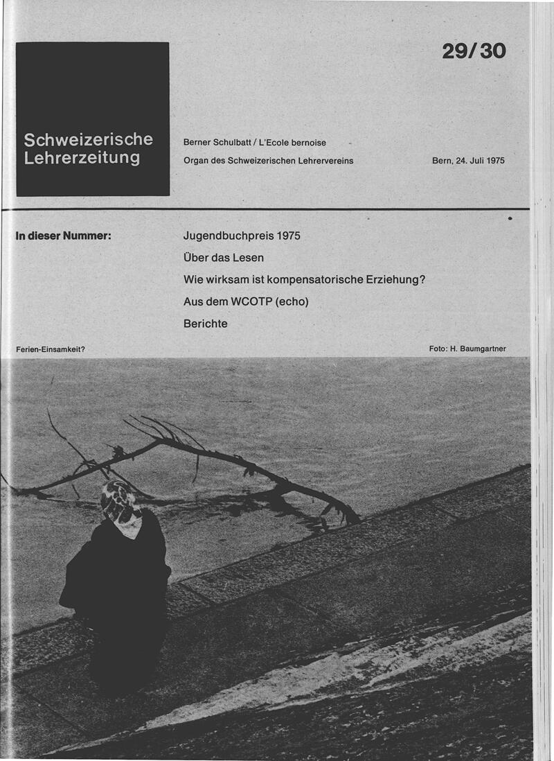 Buchumschlag - Heft 29-30