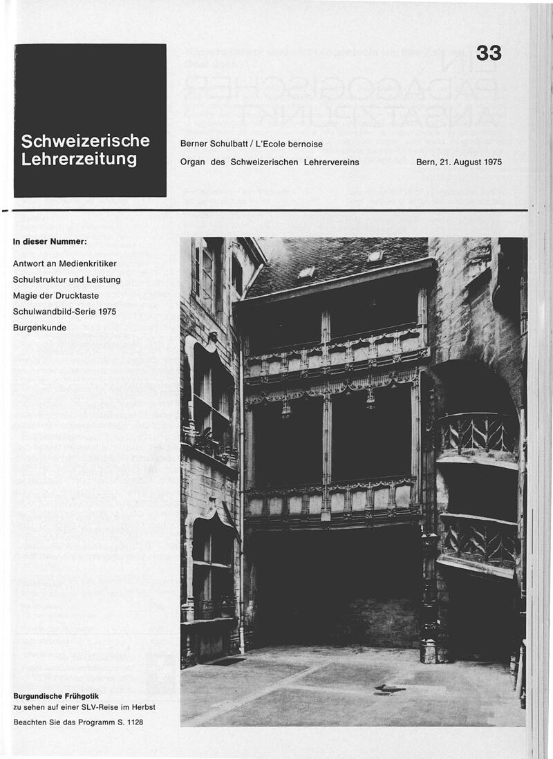 Buchumschlag - Heft 33