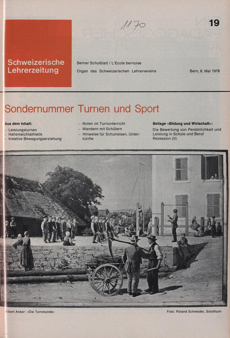 Buchumschlag - Heft 19