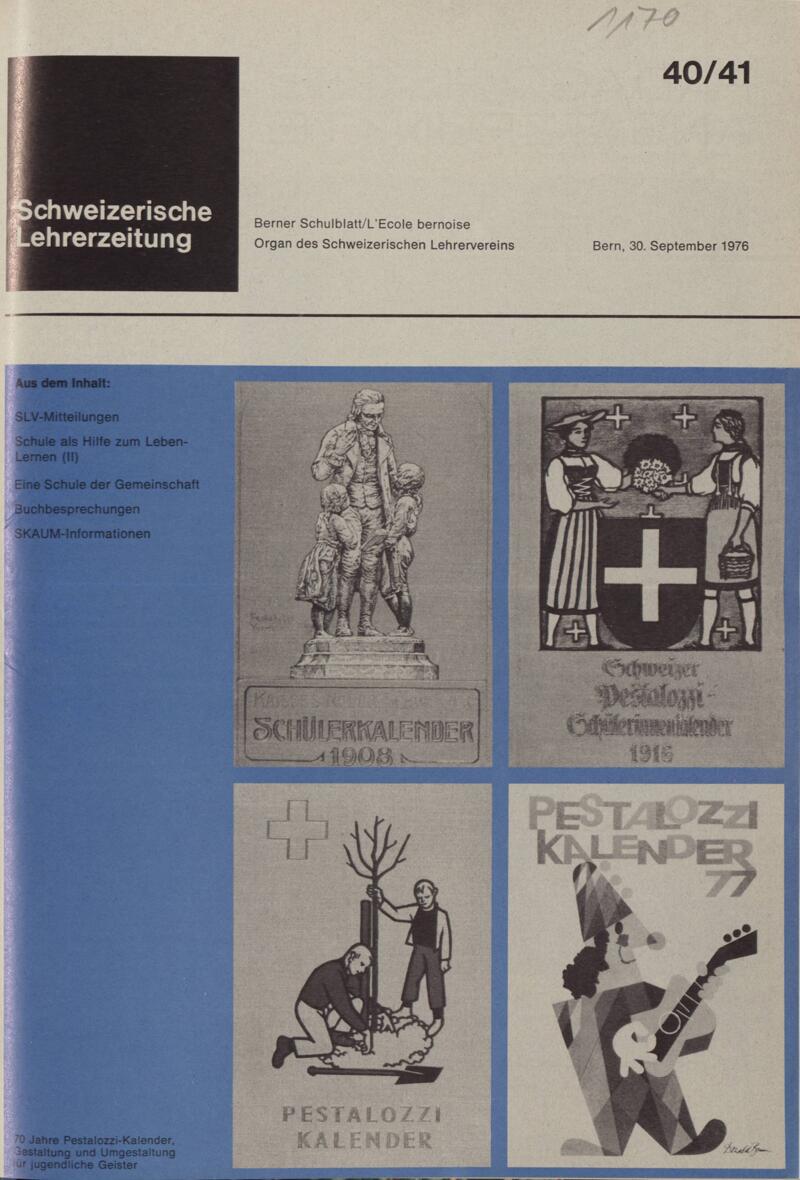 Buchumschlag - Heft 40-41