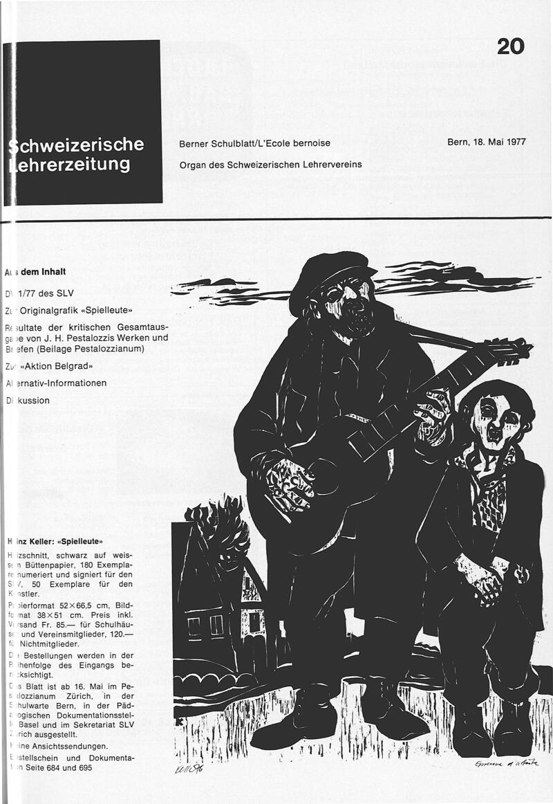 Buchumschlag - Heft 20