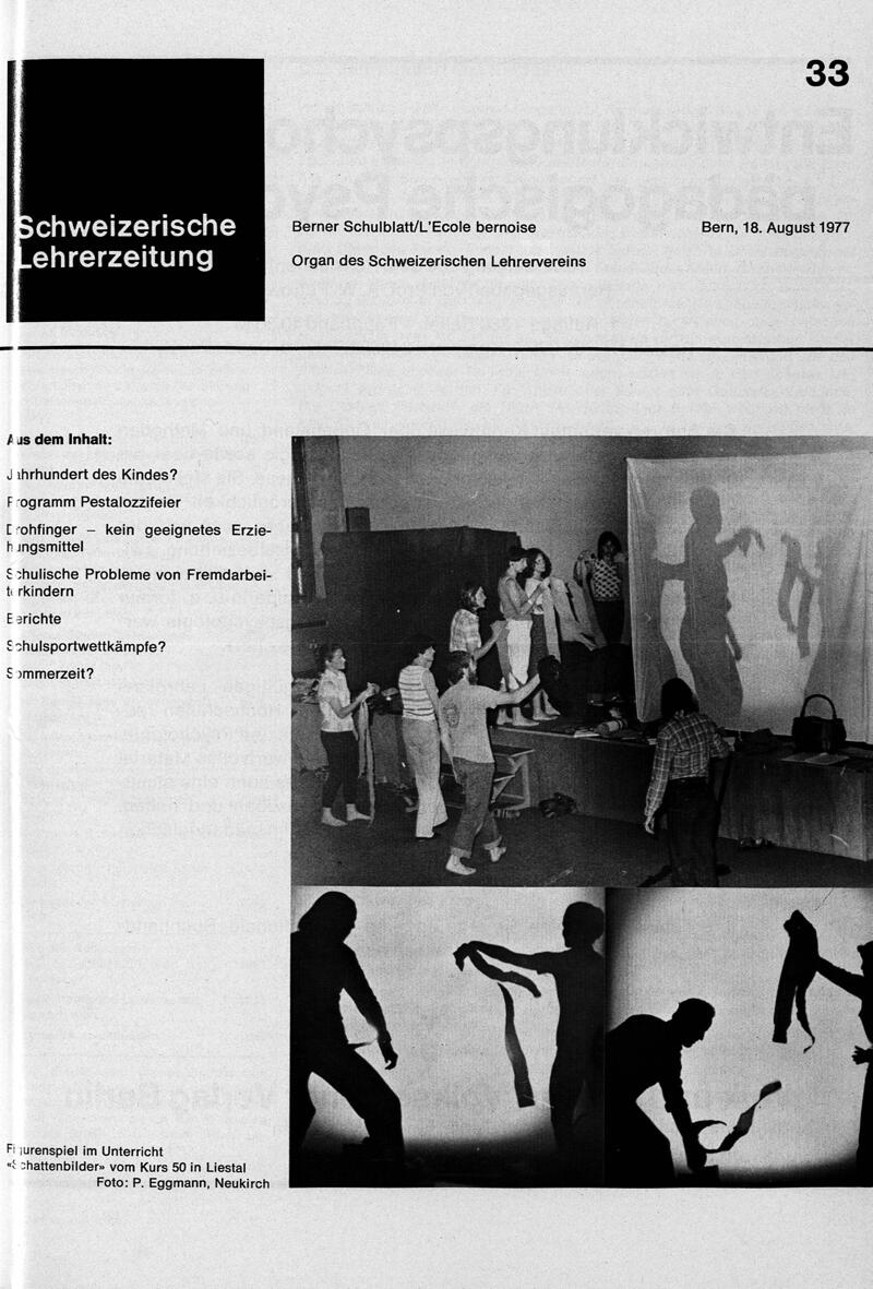 Buchumschlag - Heft 33