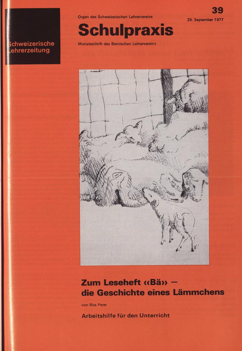 Buchumschlag - Heft 39