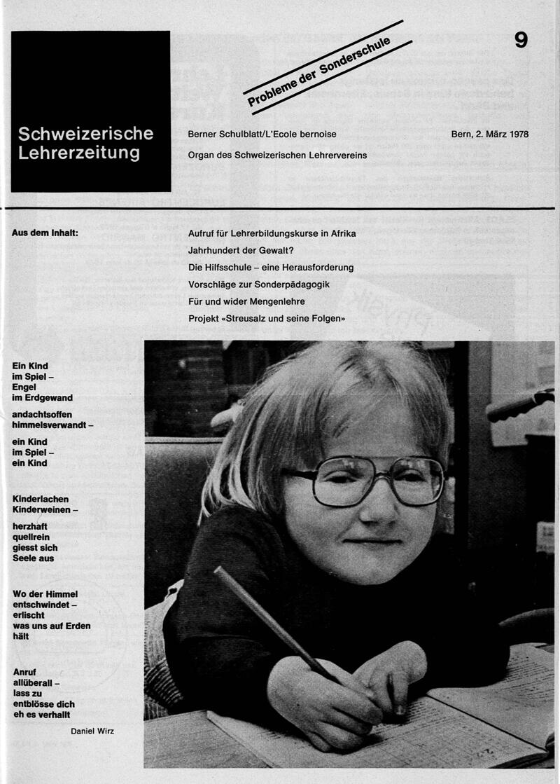 Buchumschlag - Heft 9