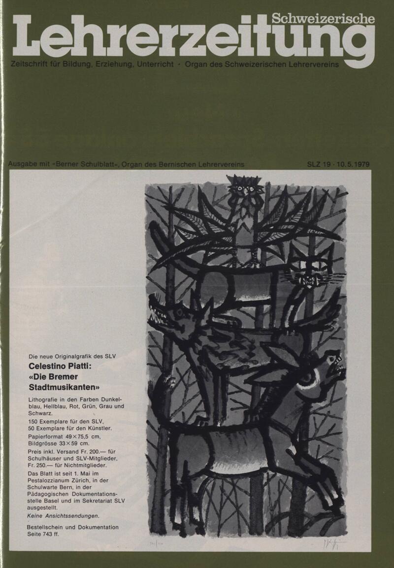 Buchumschlag - Heft 19
