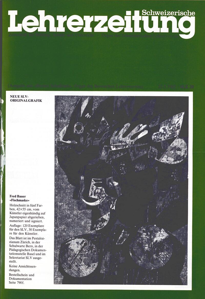 Buchumschlag - Heft 20