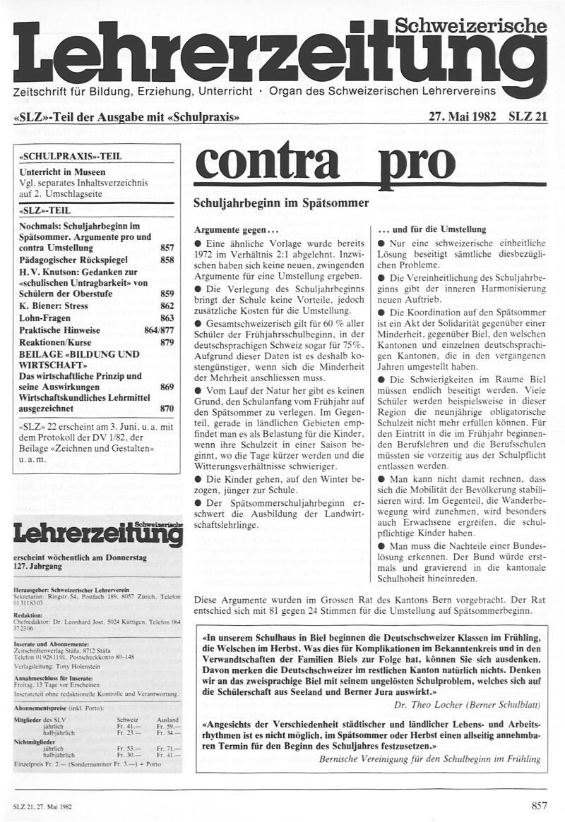 Buchumschlag - Heft 21