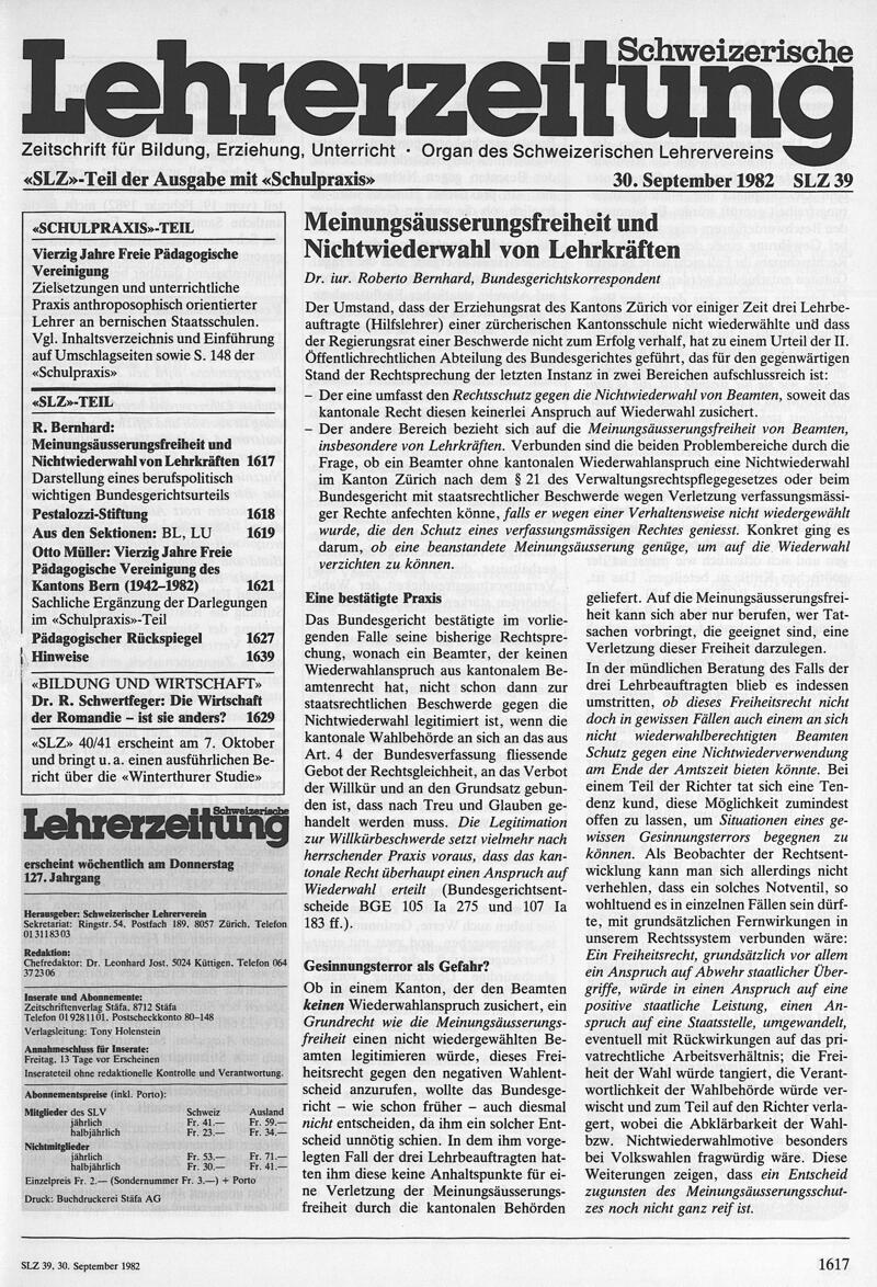 Buchumschlag - Heft 39