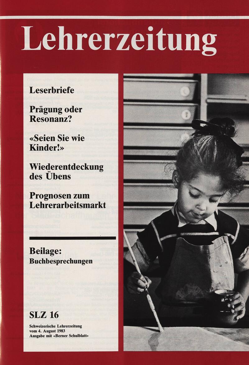 Buchumschlag - Heft 16