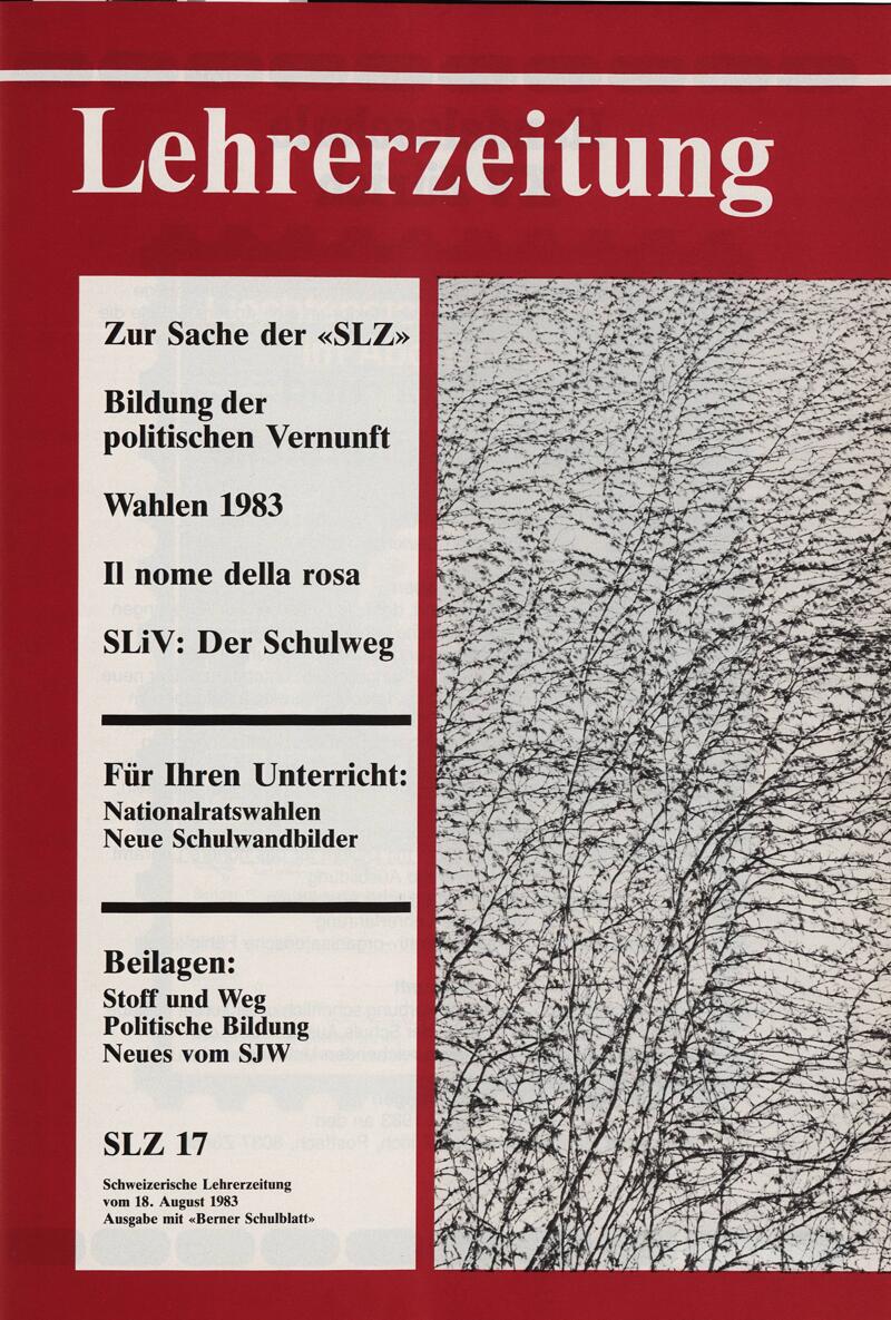 Buchumschlag - Heft 17