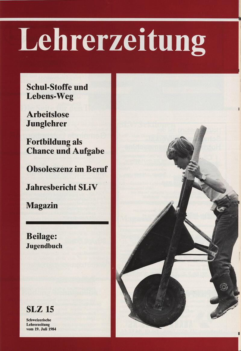 Buchumschlag - Heft 15