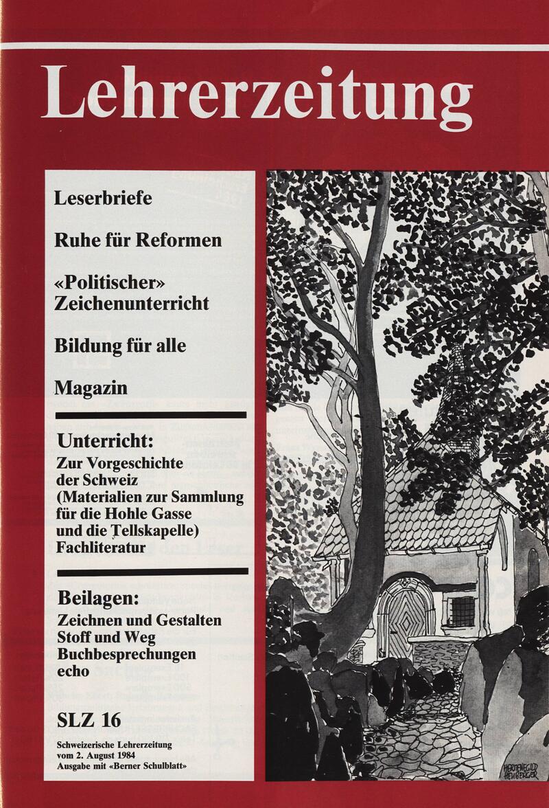 Buchumschlag - Heft 16
