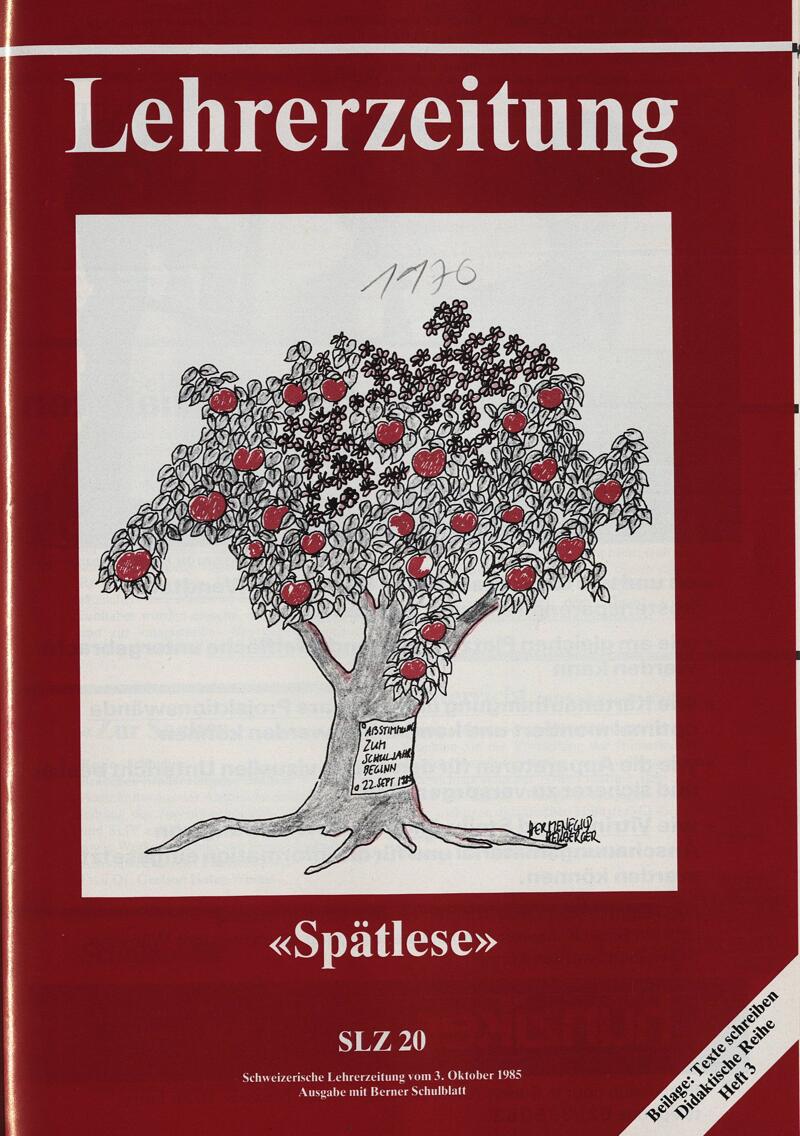 Buchumschlag - Heft 20