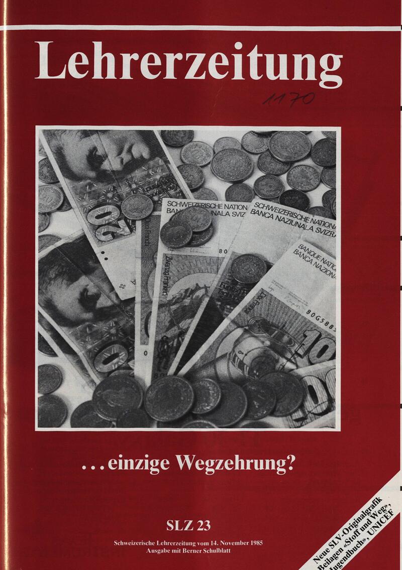 Buchumschlag - Heft 23