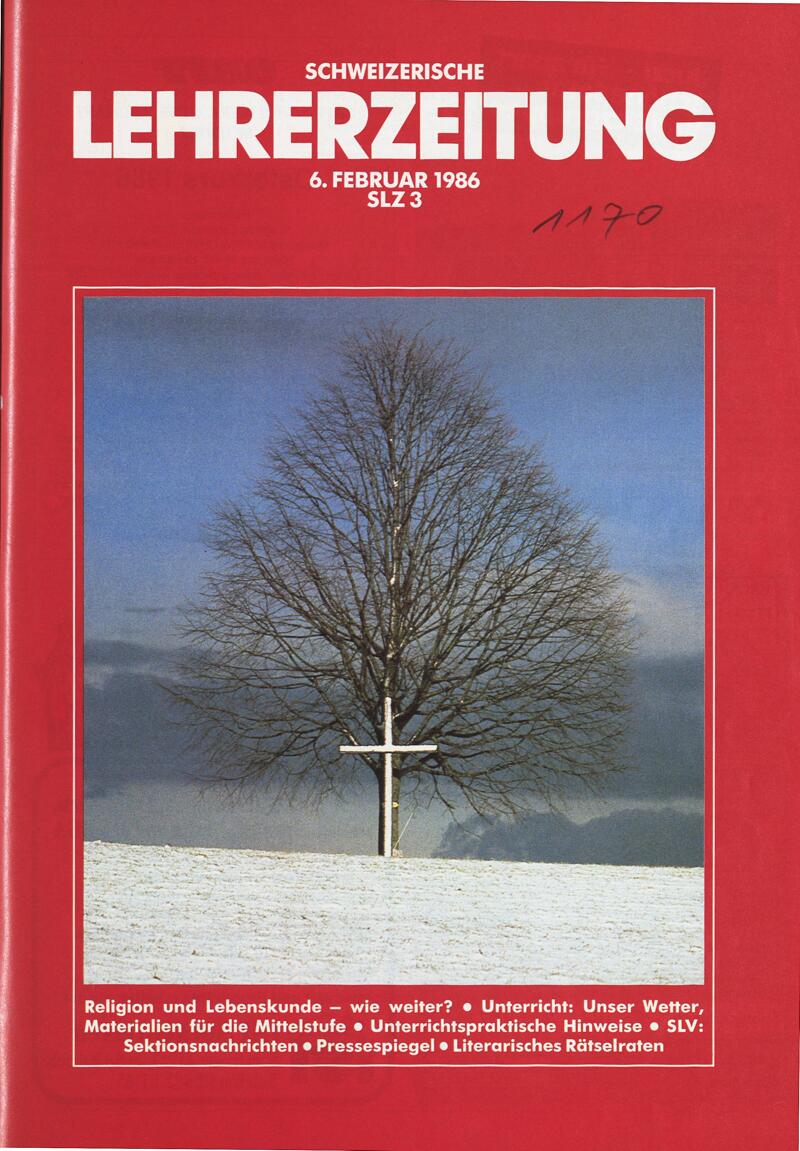 Buchumschlag - Heft 3