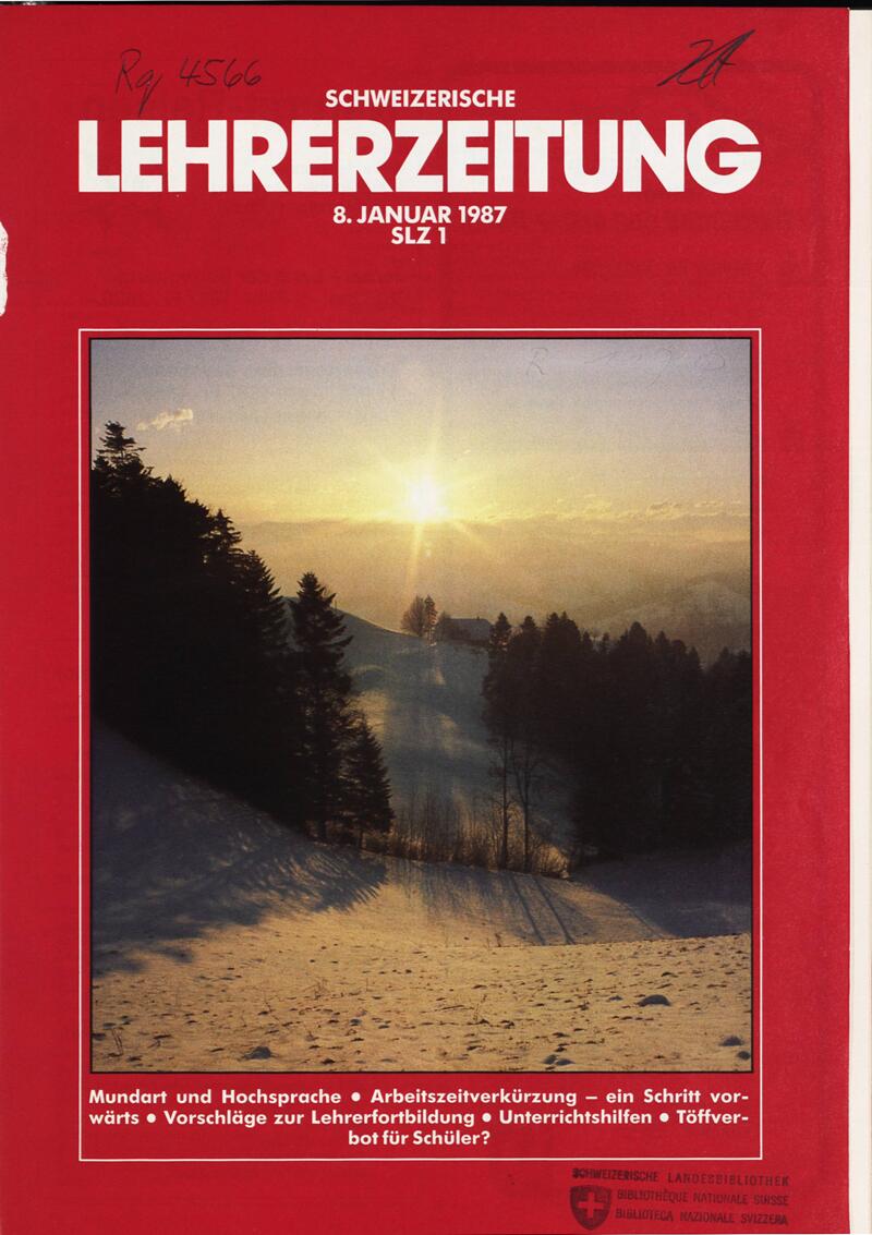 Buchumschlag - Heft 1