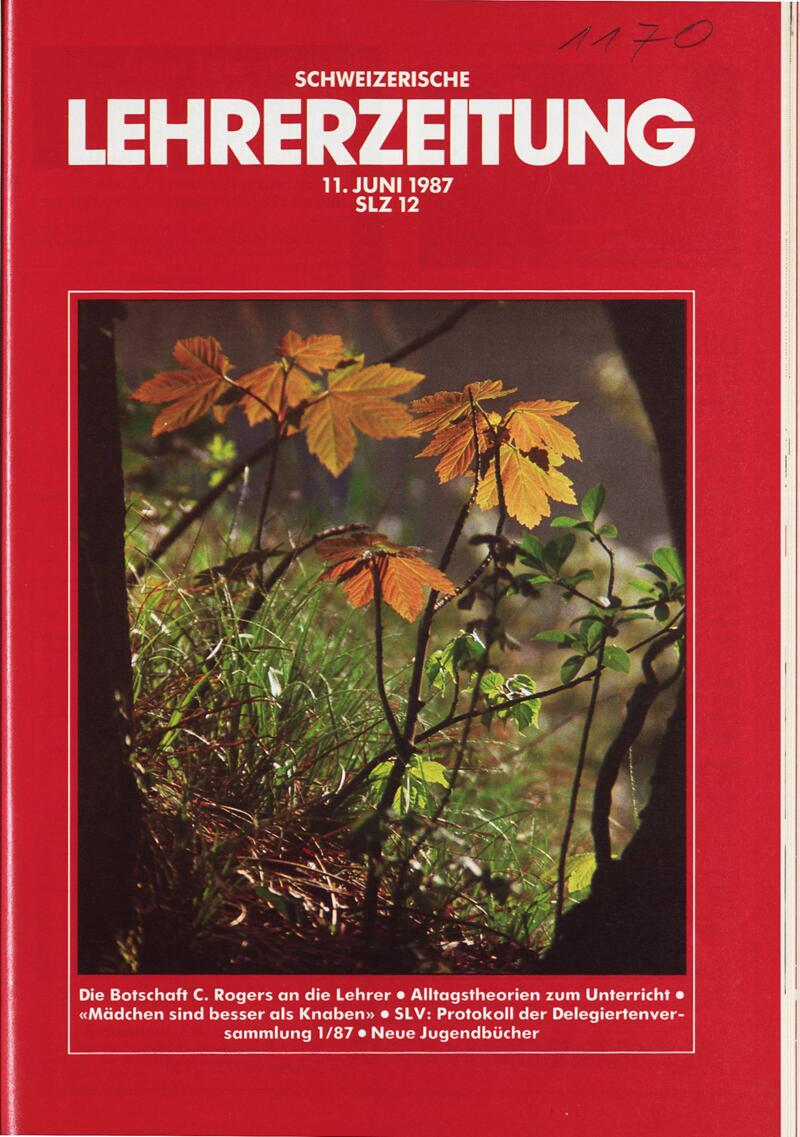 Buchumschlag - Heft 12