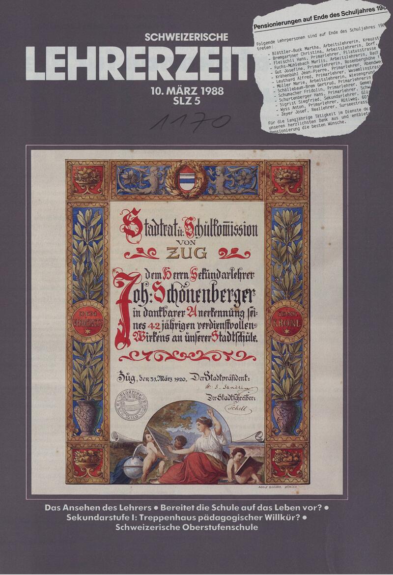 Buchumschlag - Heft 5