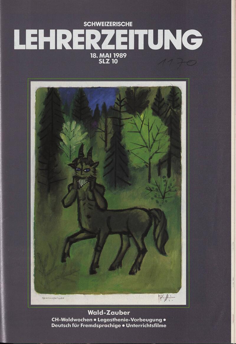 Buchumschlag - Heft 10