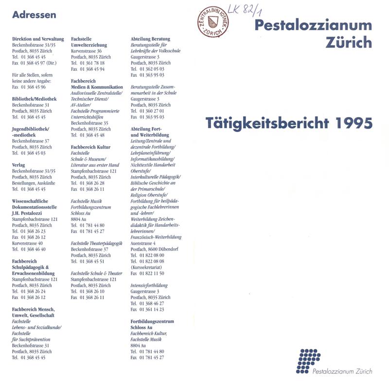 Buchumschlag - Band - (1995)