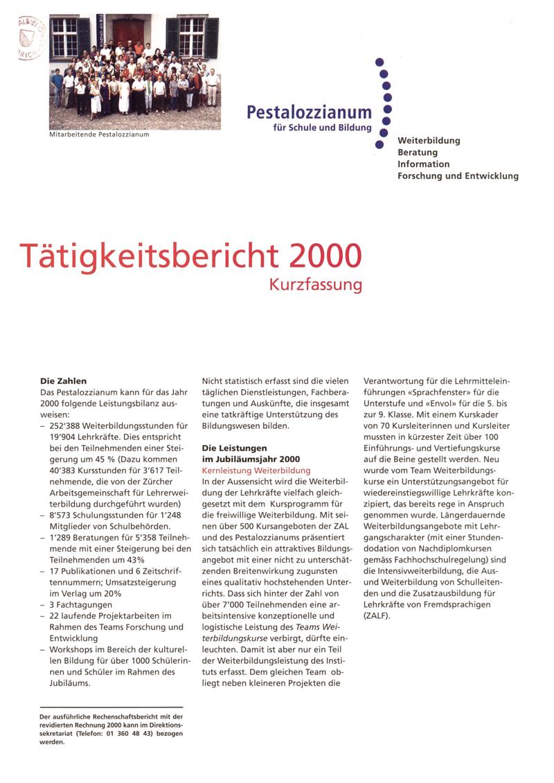 Buchumschlag - Band - (2000)